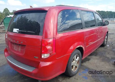 2012 Dodge Grand Caravan Sxt from USA, damaged, VIN 2C4RDGCG2CR195252